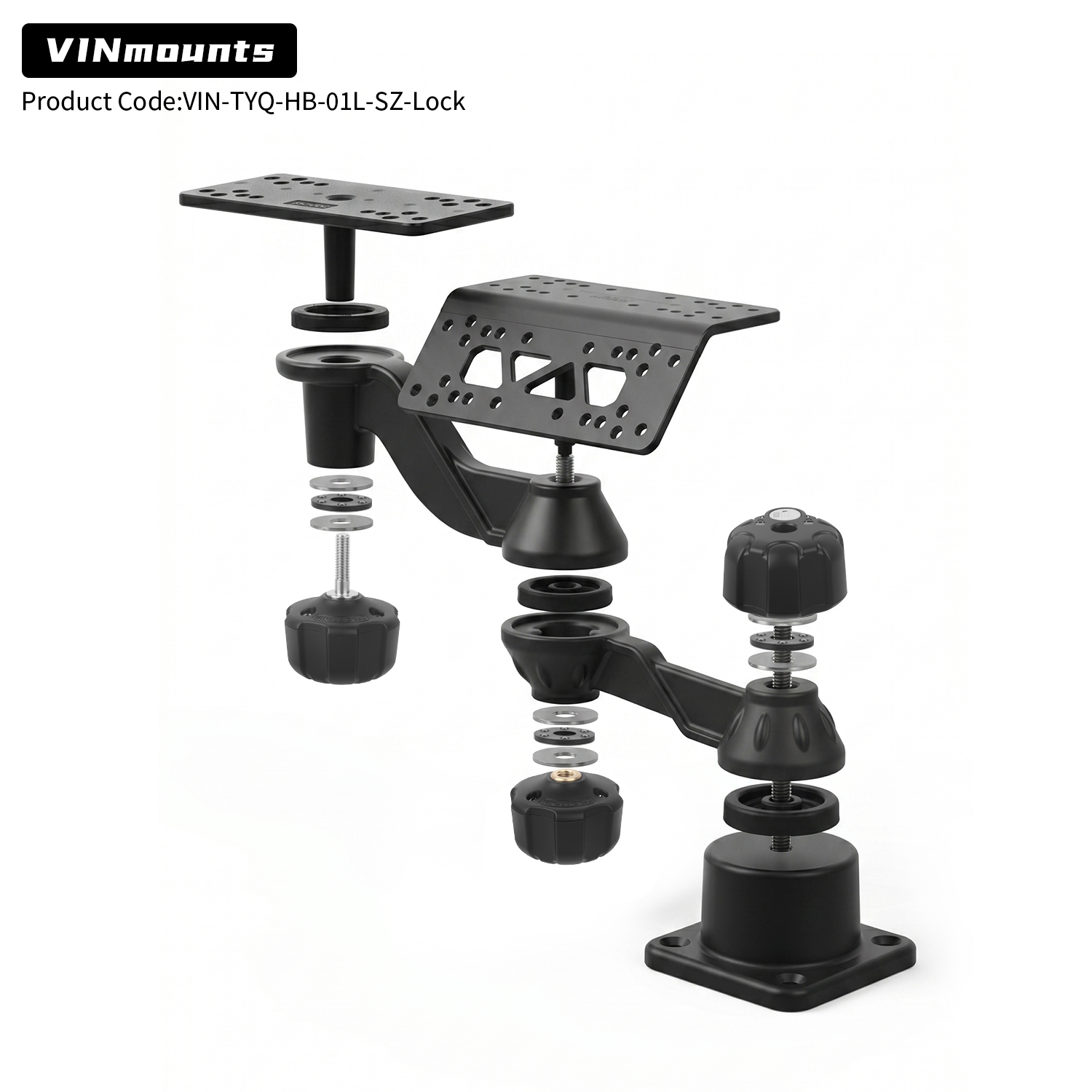 VINmounts 3-Display Fish Finde - Fish Finder Mount avis et prix