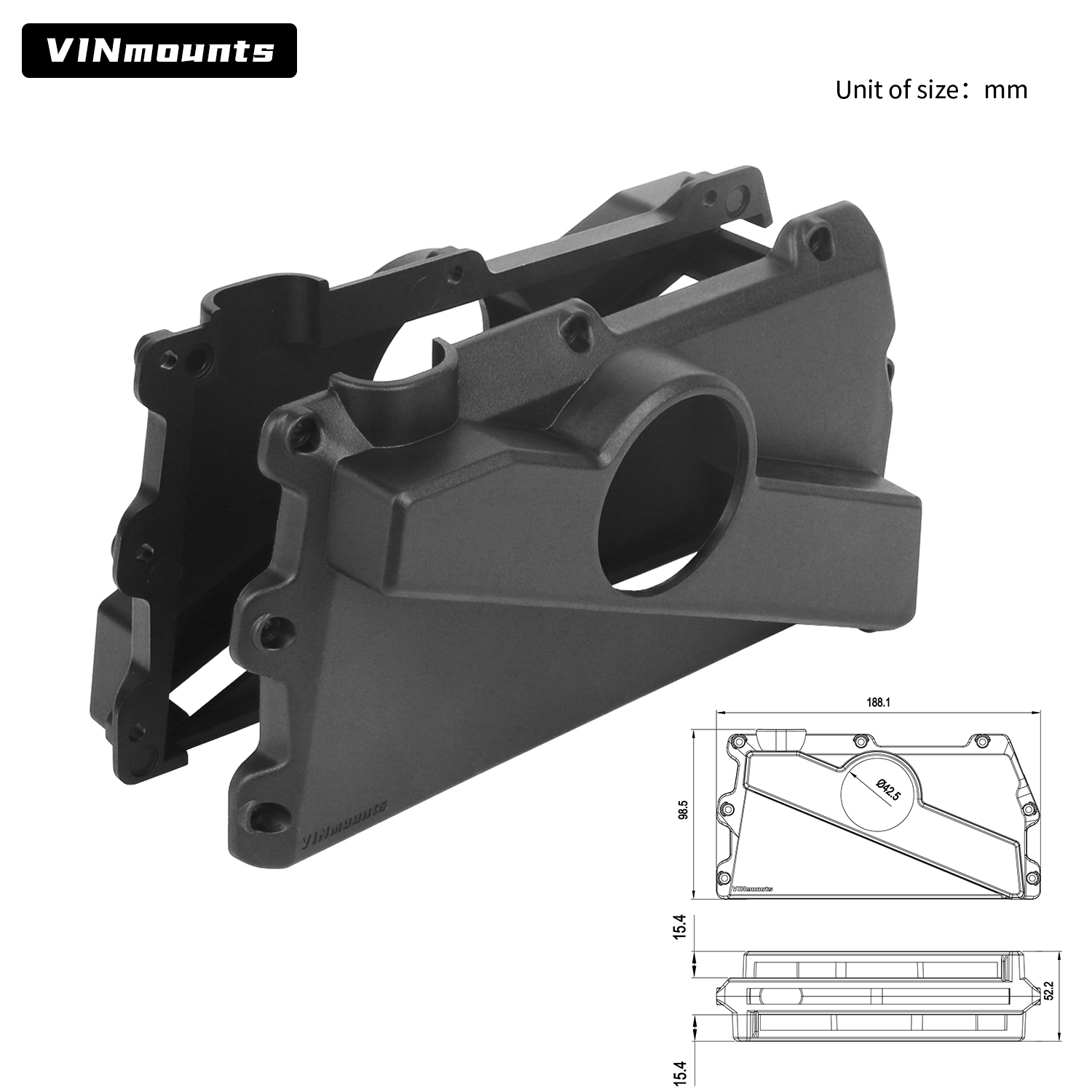 VIN Mounts Garmin LVS34 LiveSc - Fish Finder Mount avis et prix