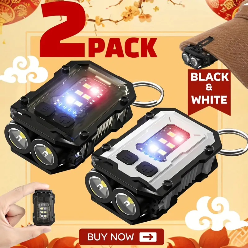 Clip-On Flashlight Rechargeabl - Fishing Light avis et prix