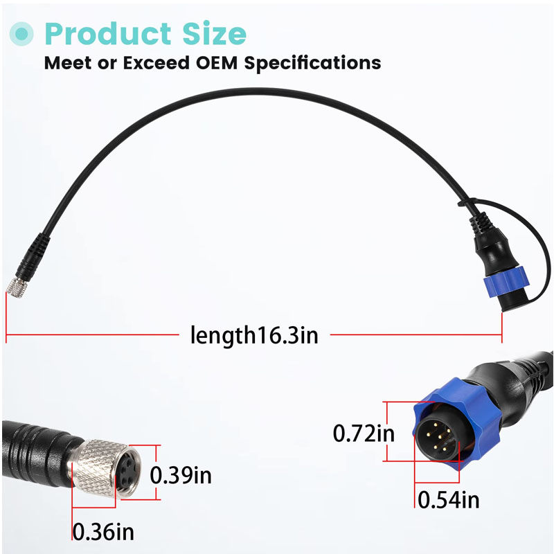 1852060, 29594, MKR-US2-10 Son - Fish Finder Cable avis et prix