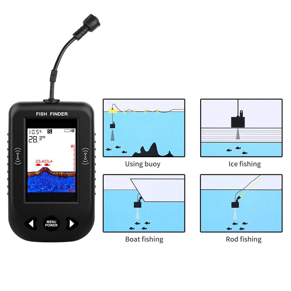 Alarm 100M Portable Sonar Fish - Fish Finder Portable avis et prix