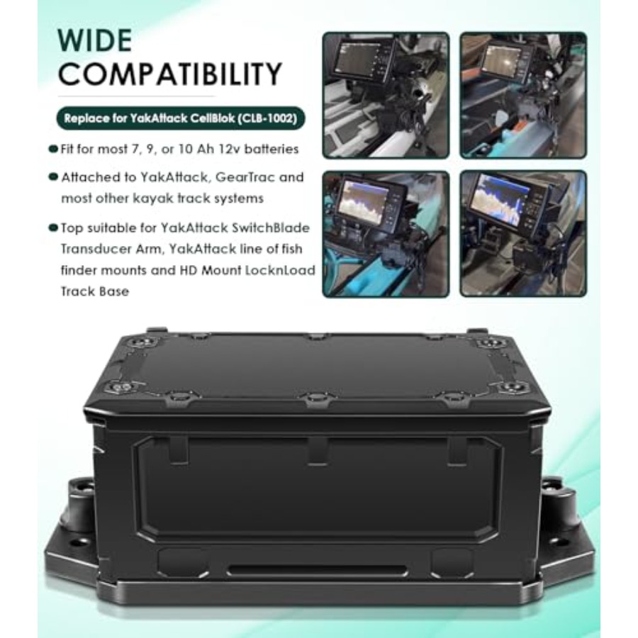 Track Mounted Battery Box for  - Fish Finder Mount avis et prix
