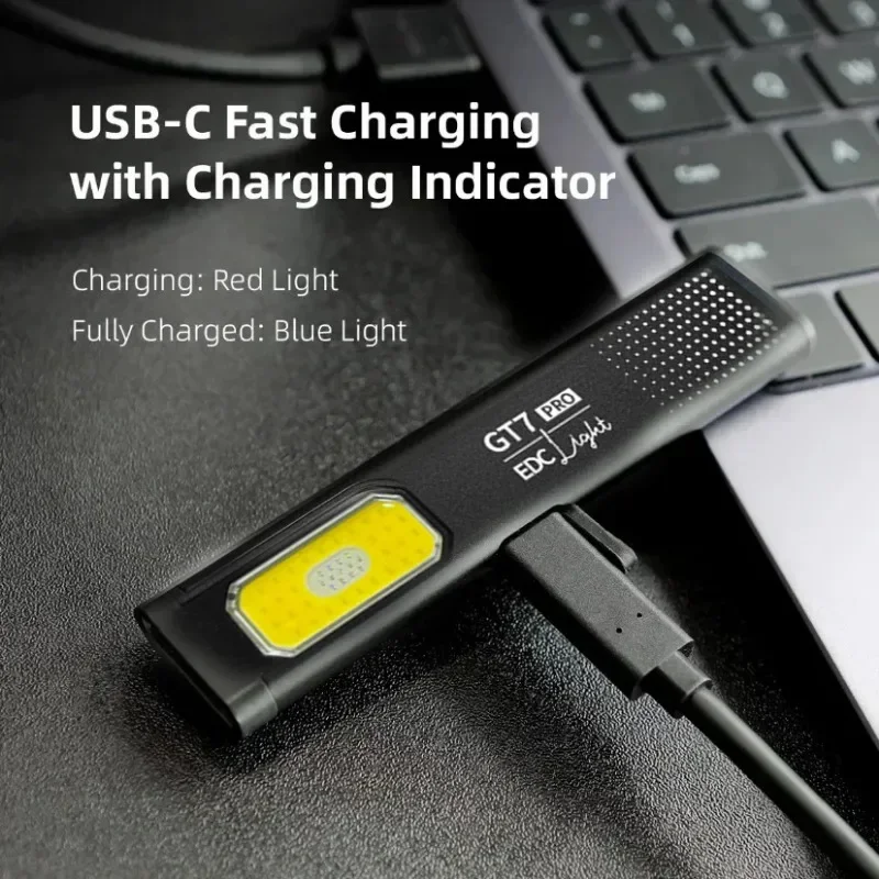 Mini LED Flashlight USB C Rech - Fishing Light avis et prix