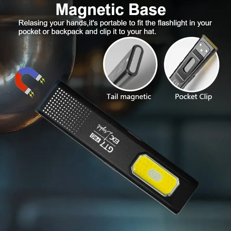 Mini LED Flashlight USB C Rech - Fishing Light avis et prix