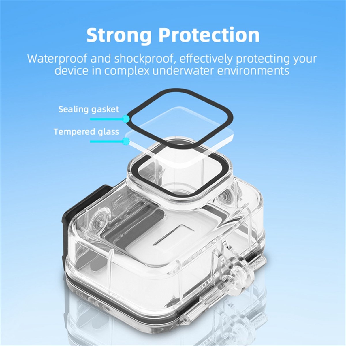 M05K 60M Waterproof Case for G - Underwater Camera avis et prix