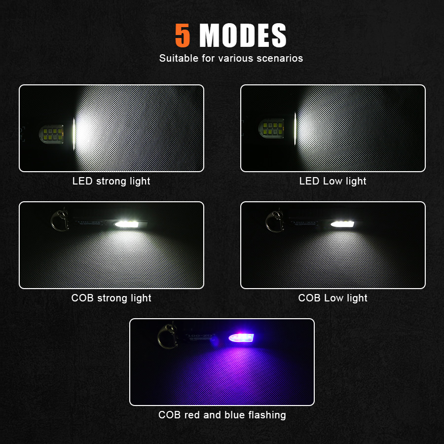 Multifunctional Keychain Flash - Fishing Light avis et prix