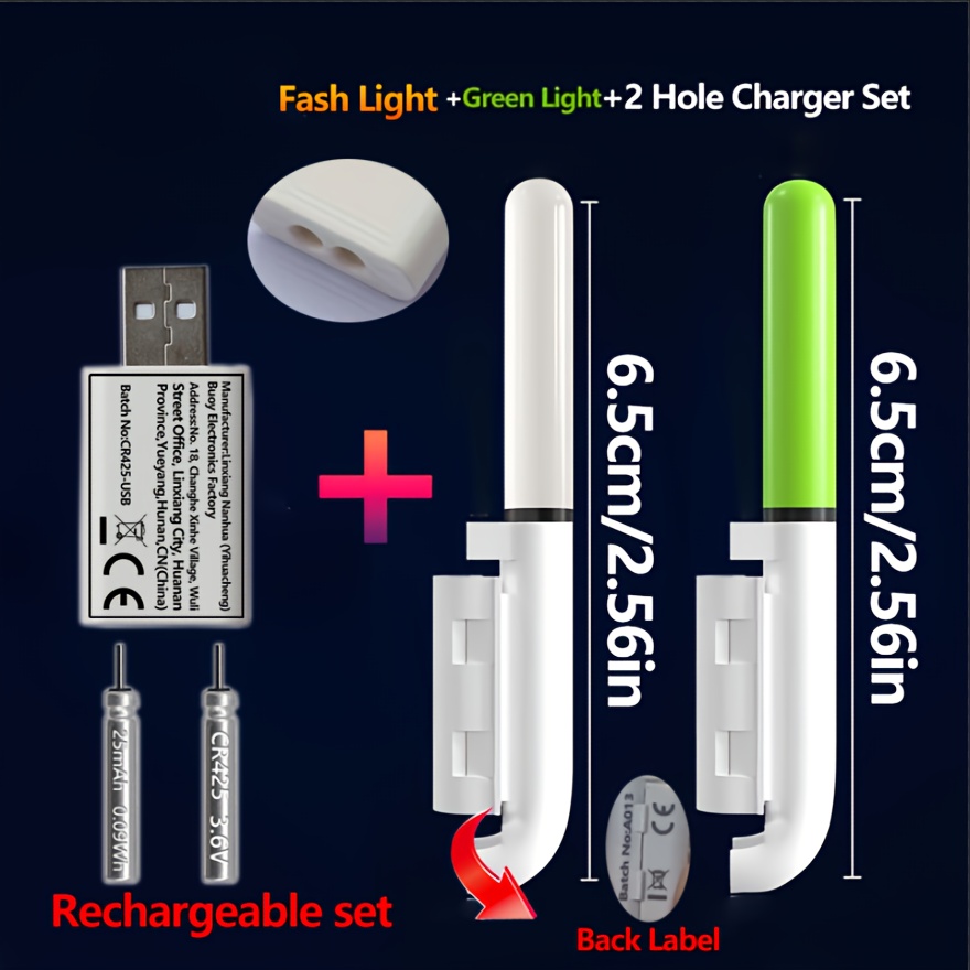 Fishing 5-Piece Set (2 Rod Tip - Fish Finder Charger avis et prix