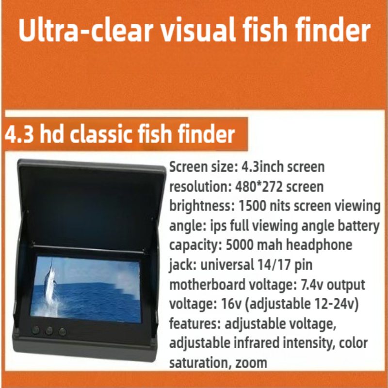 4.3/5 Inch Sunlight Readable I - Fishing Camera avis et prix