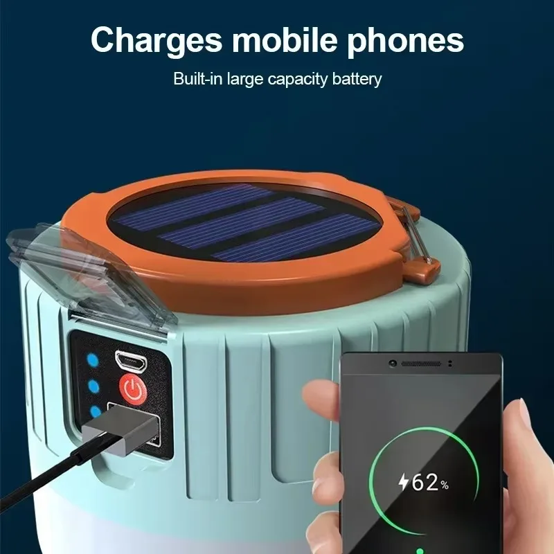 Solar Camping Lantern Recharge - Fishing Light avis et prix