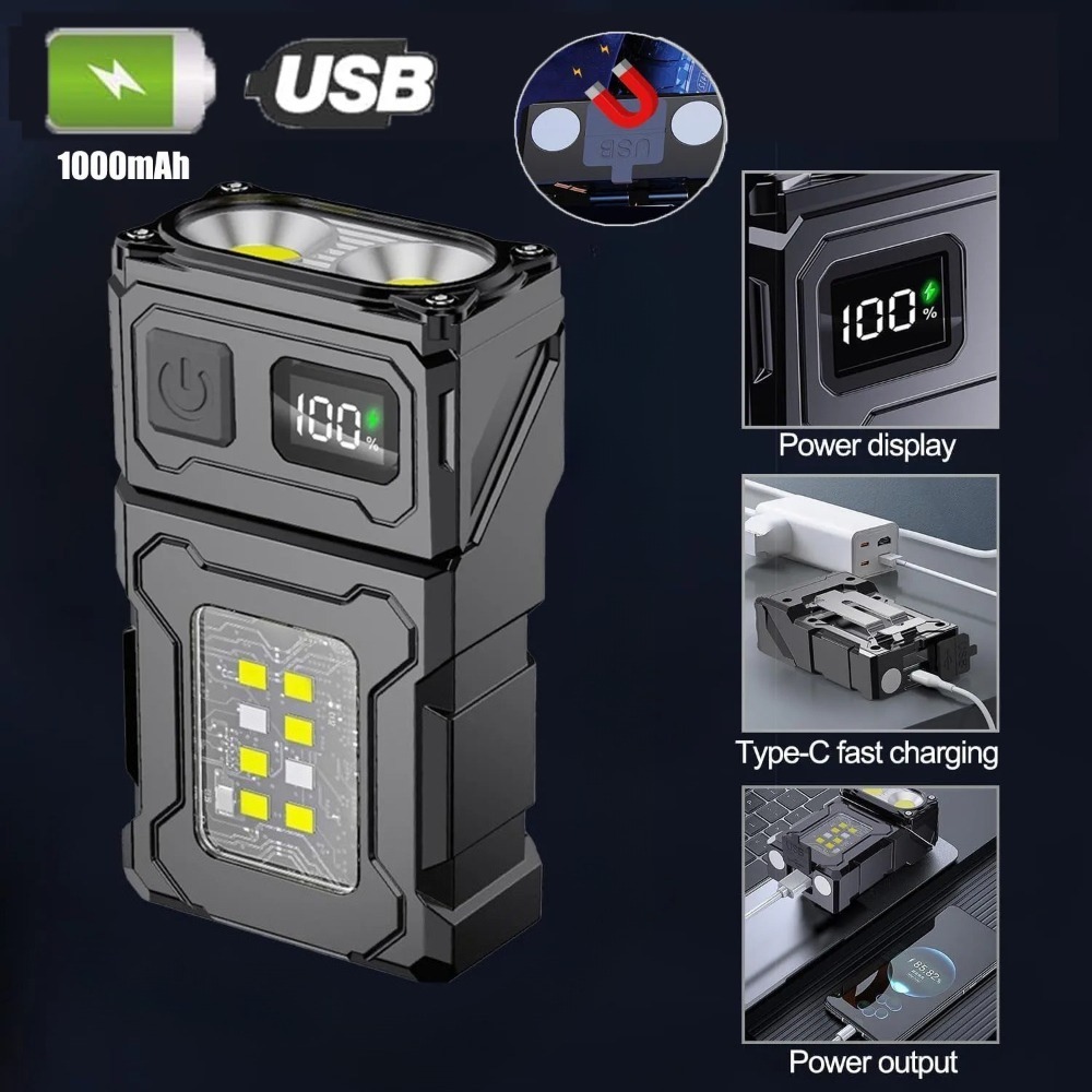 180° Rotatable LED Flashlight  - Fishing Light avis et prix