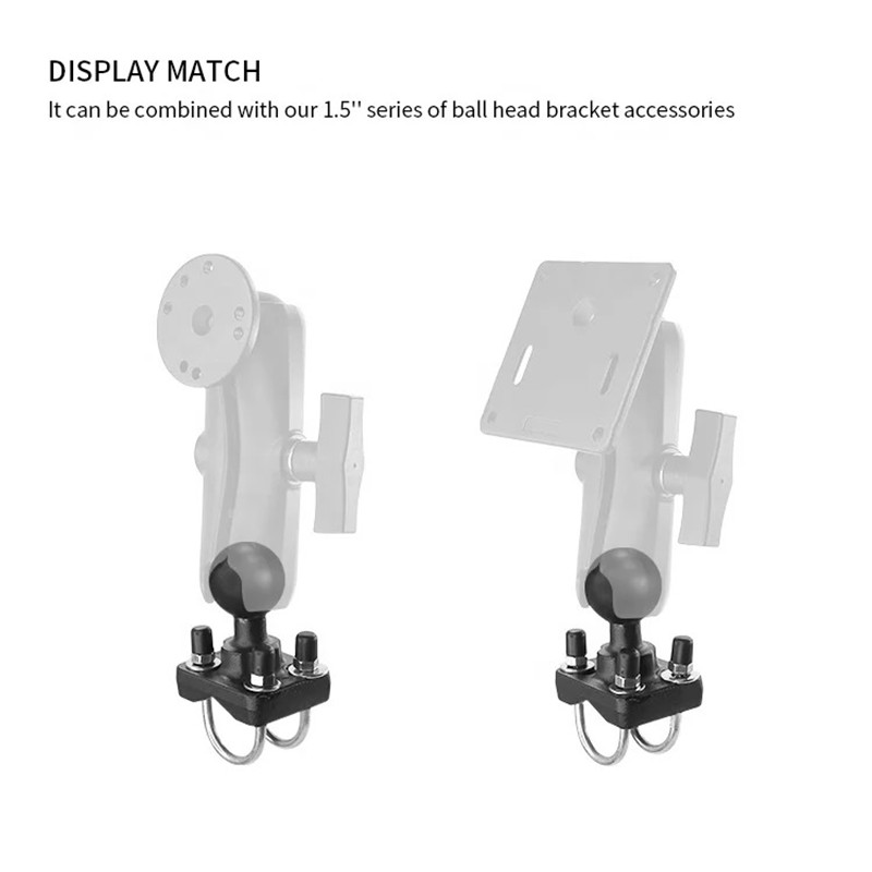 Aluminum Double U-Bolt Mount f - Fish Finder Mount avis et prix