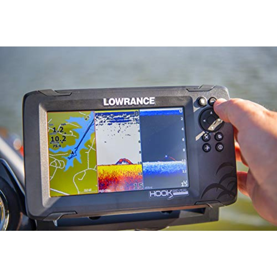5-inch Fish Finder with SplitS - Fish Finder Transducer avis et prix