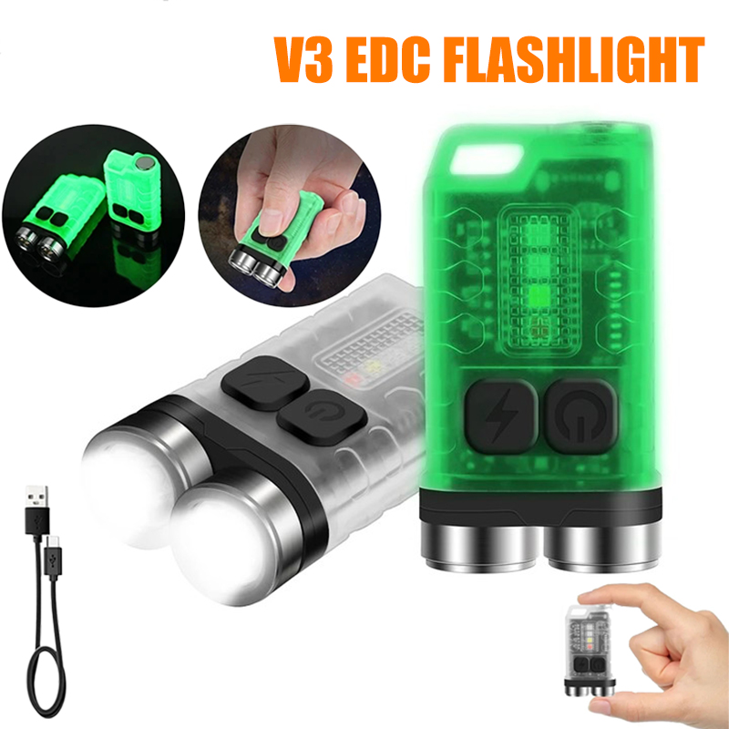 V3 EDC Flashlight Mini Keychai - Fishing Light avis et prix