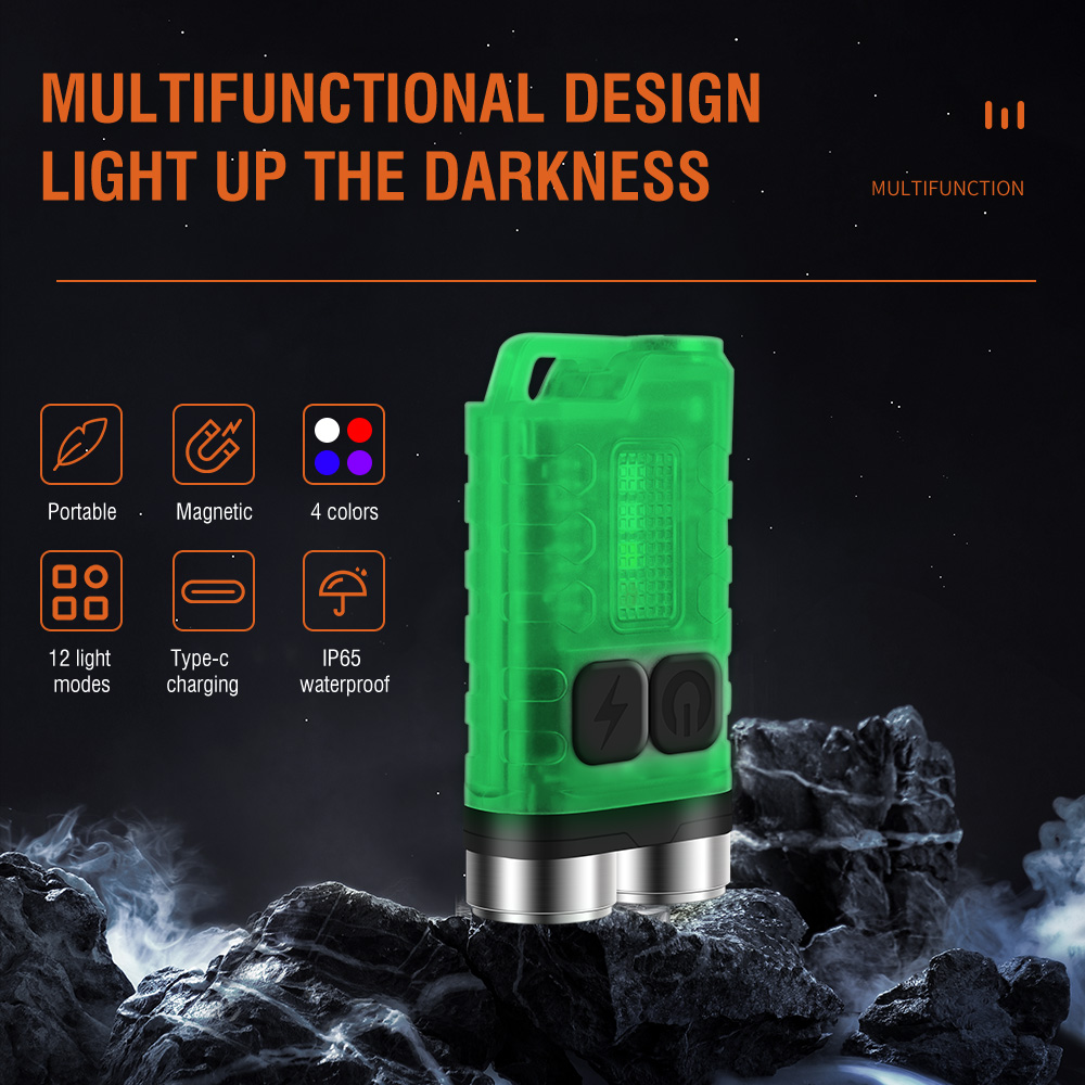 V3 EDC Flashlight Mini Keychai - Fishing Light avis et prix