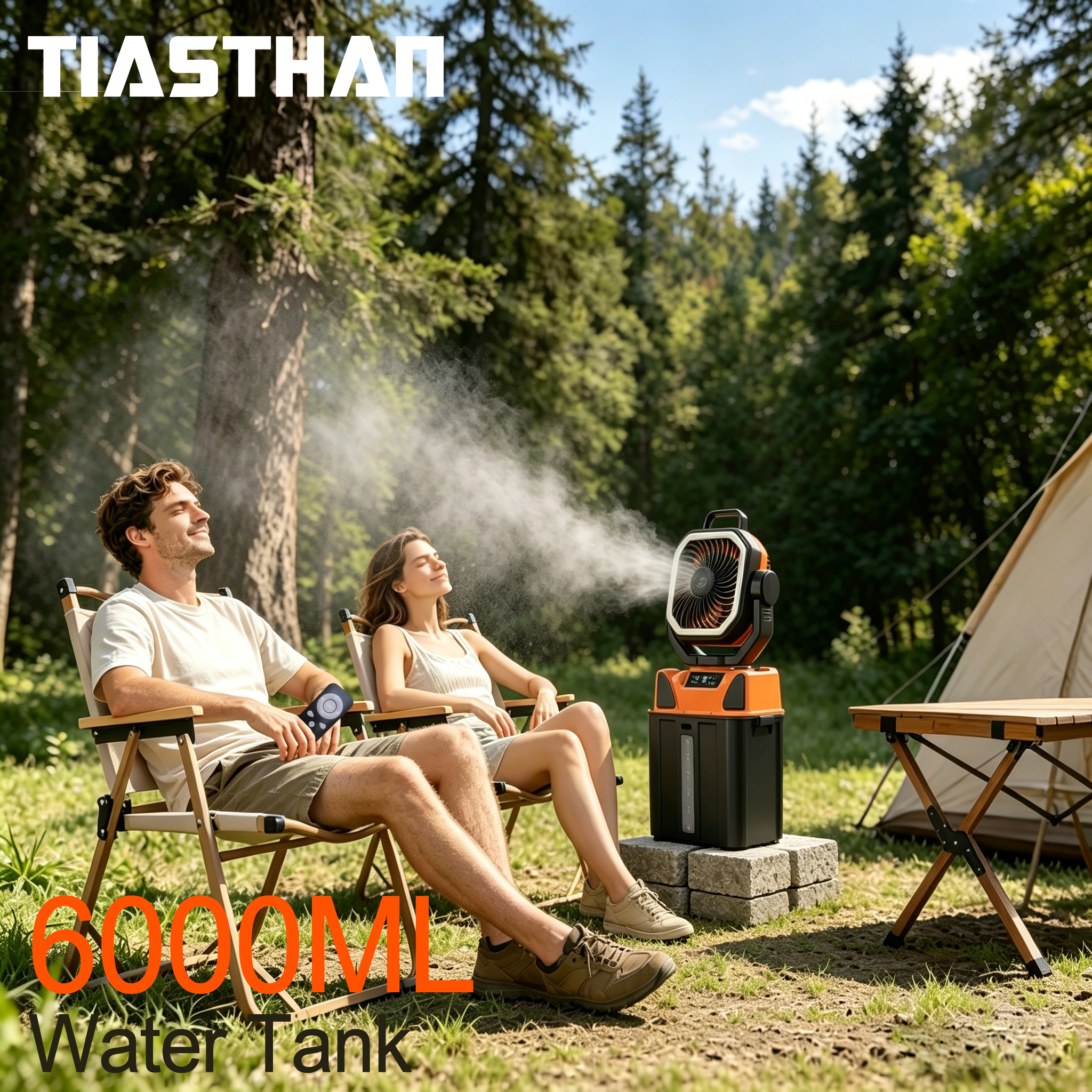 30000mAh Spray Camping Fan wit - Fish Finder Battery avis et prix