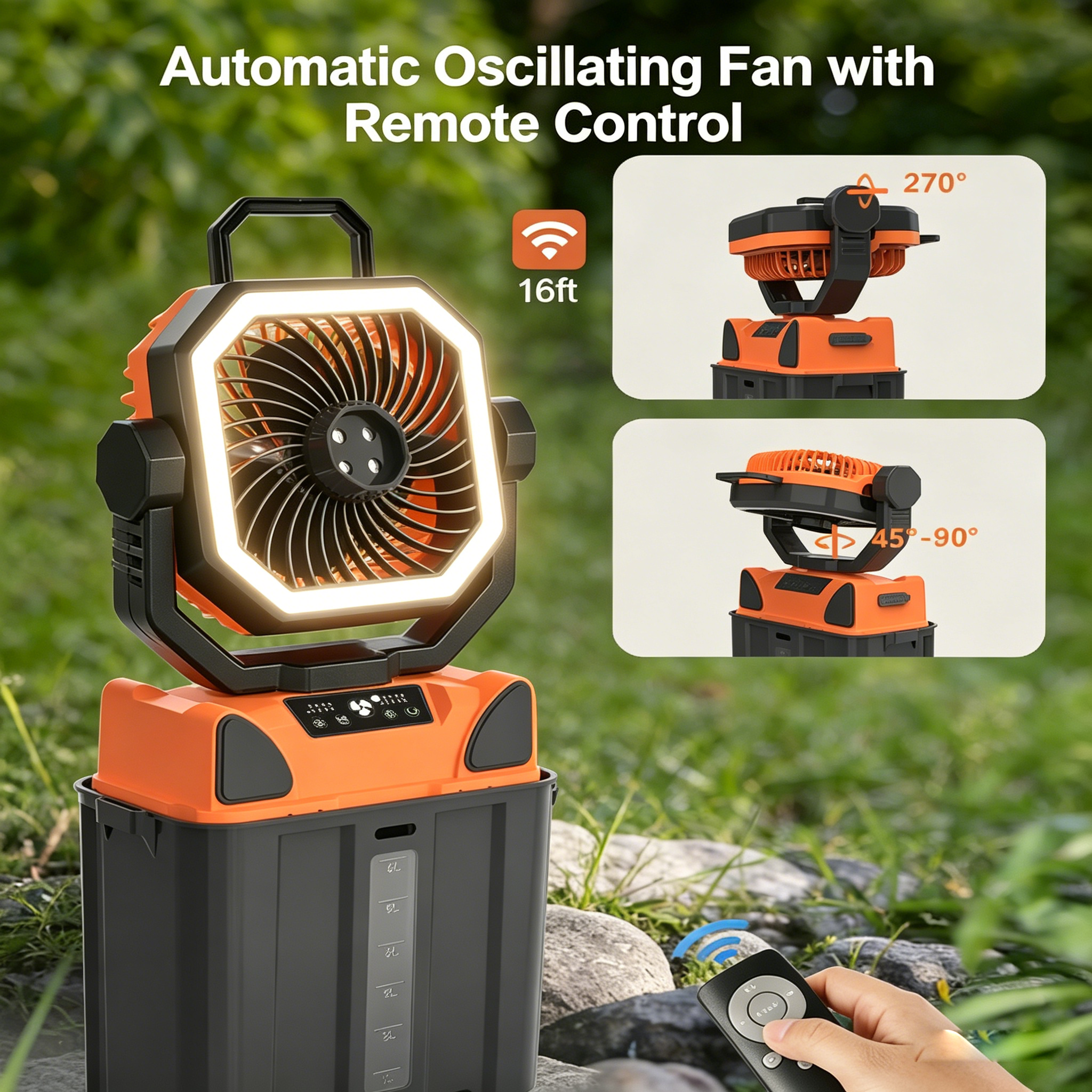 30000mAh Spray Camping Fan wit - Fish Finder Battery avis et prix