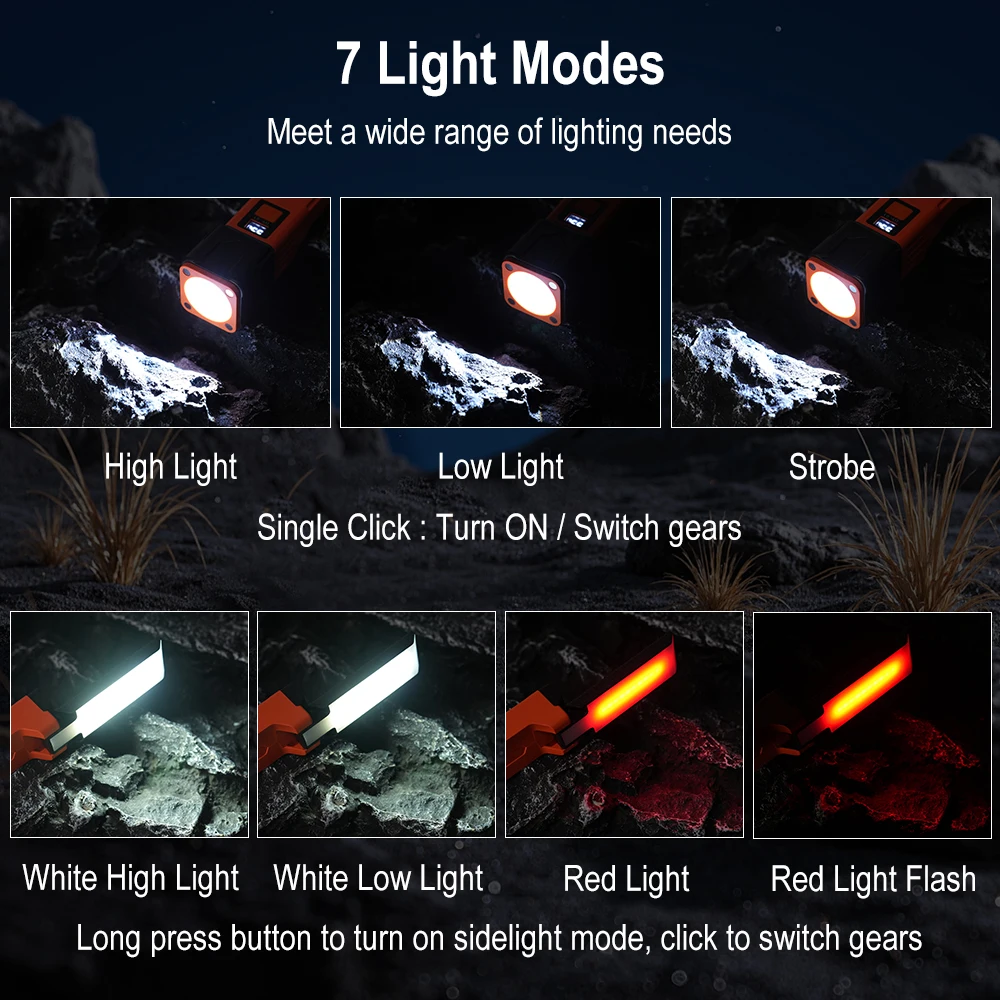 BORUiT 300LM LED Work Light Zo - Fishing Light avis et prix