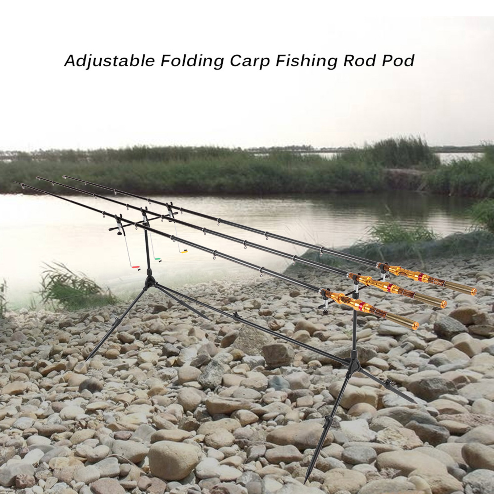 Lixada 3-in-1 Fishing Rod Pod  - Bite Indicator avis et prix