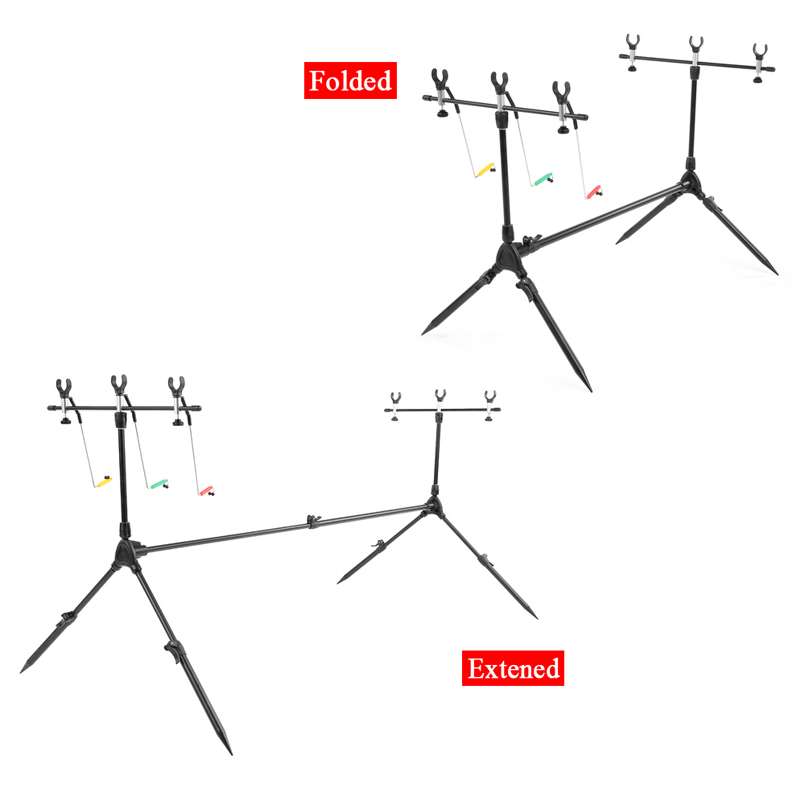 Lixada 3-in-1 Fishing Rod Pod  - Bite Indicator avis et prix