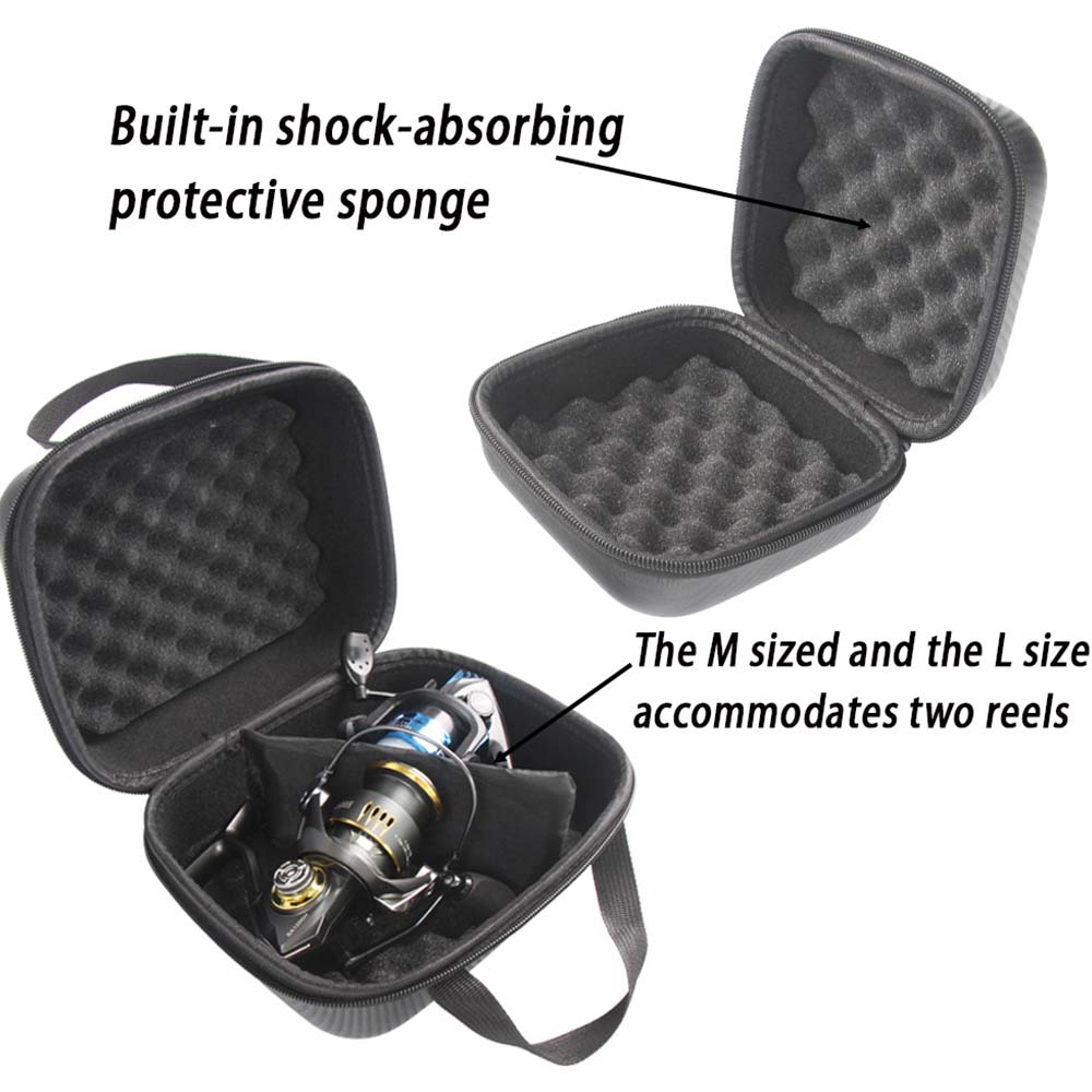 JSFUN Fishing Reel Case S/M/L  - Fish Finder Case avis et prix
