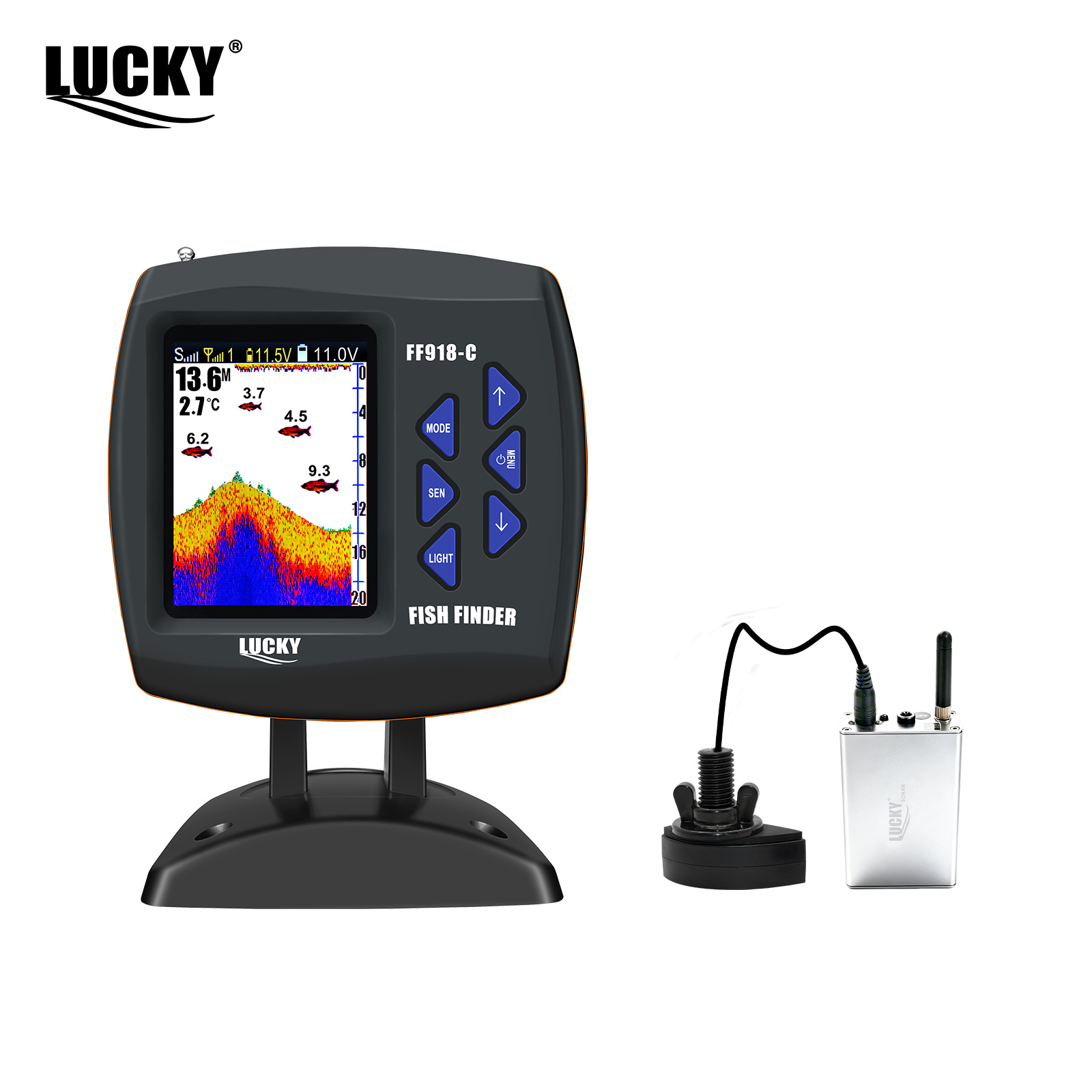 Lucky FF918 Wireless Remote Co - Fish Finder Cable avis et prix