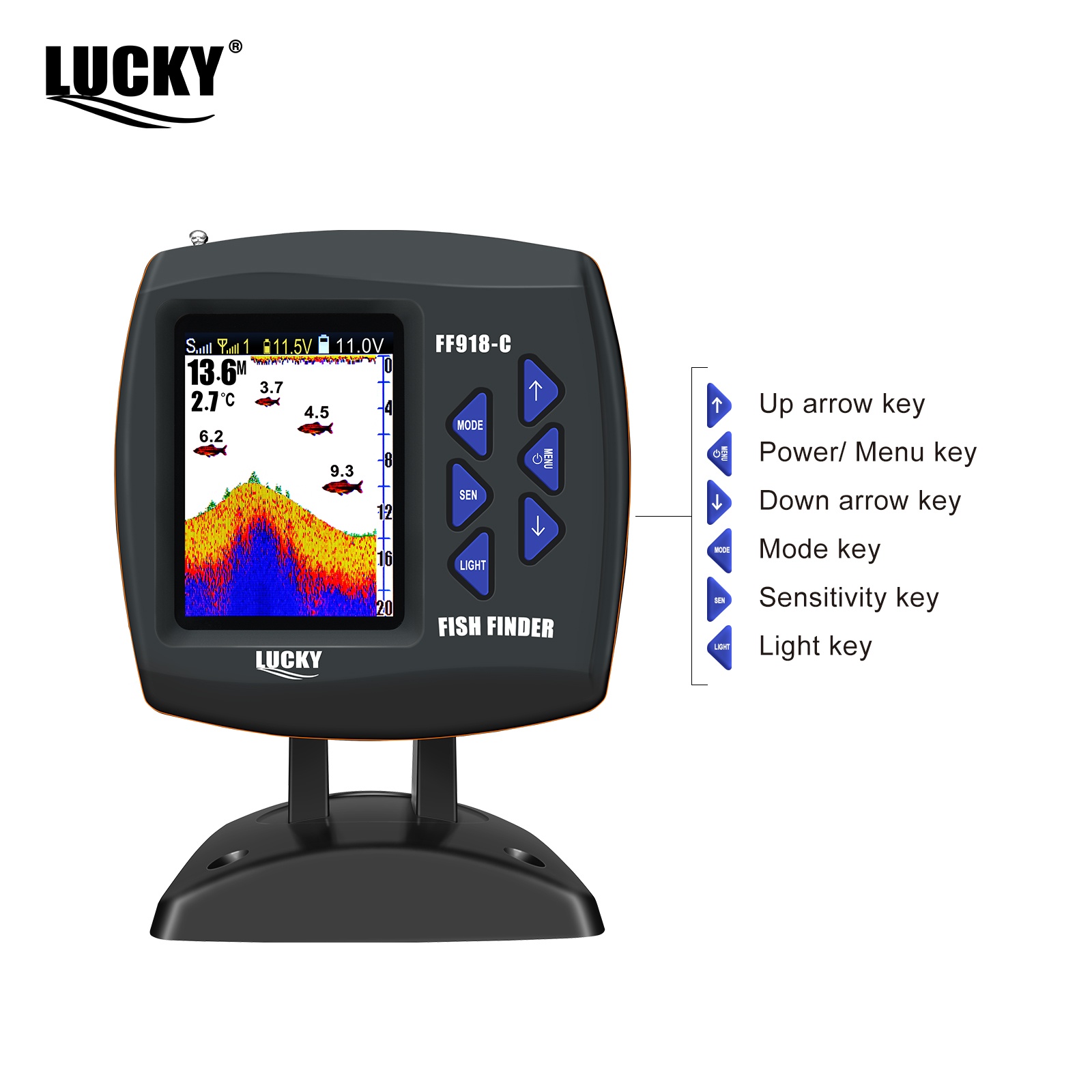 Lucky FF918 Wireless Remote Co - Fish Finder Cable avis et prix