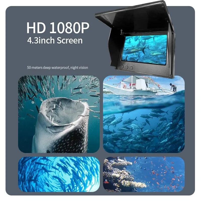 4.3 Inch Summer & Winter Video - Fish Finder Cable avis et prix