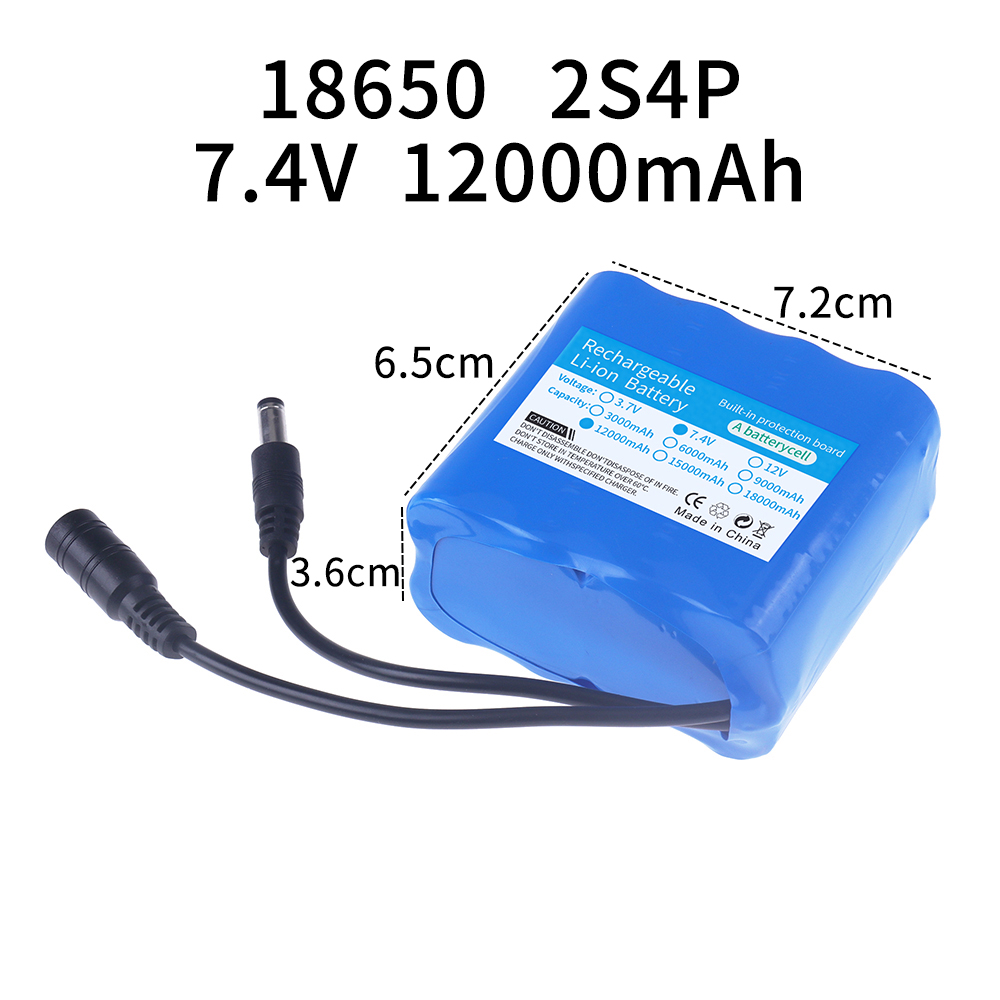 7.4V battery 3000mah/6000mah/9 - Fish Finder Charger avis et prix