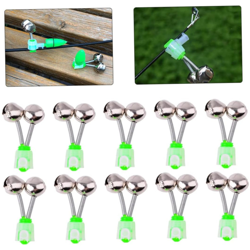 50-5PCS Double Bells Fishing I - Fish Alarm avis et prix