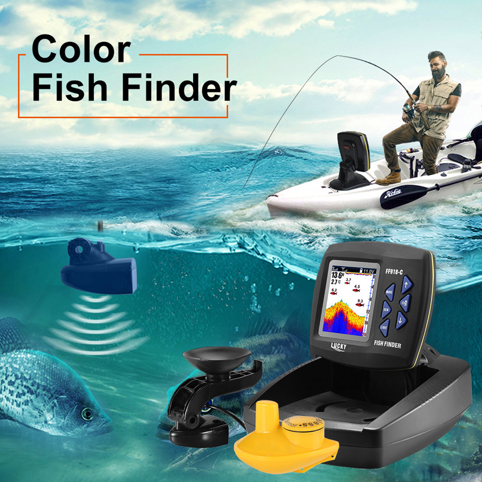 Portable Fish Finder Wireless  - Fish Finder Portable avis et prix