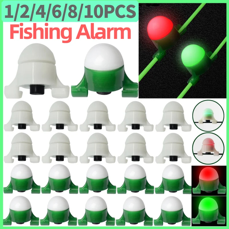 2-8pcs LED Night Fishing Alarm - Bite Indicator avis et prix