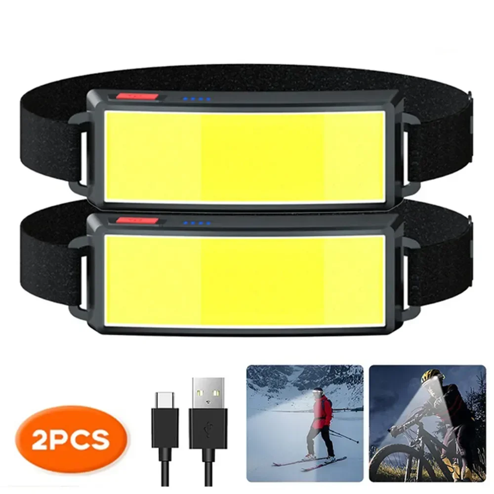 COB Portable LED Headlights Ou - Fish Finder Battery avis et prix