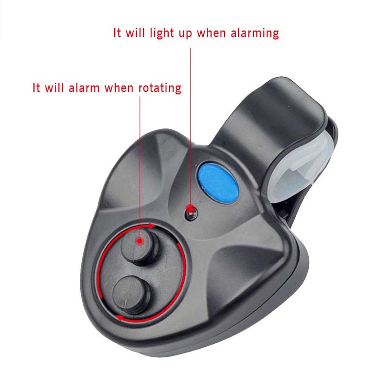Fishing Rod Bite Alarm LED Ind - Fish Alarm avis et prix