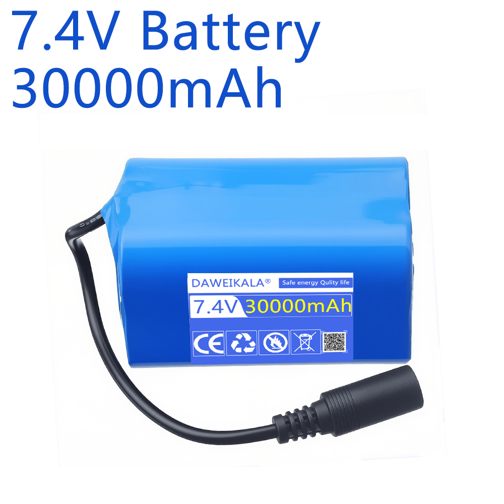 7.4V 30000mAh Battery with USB - Fish Finder Charger avis et prix