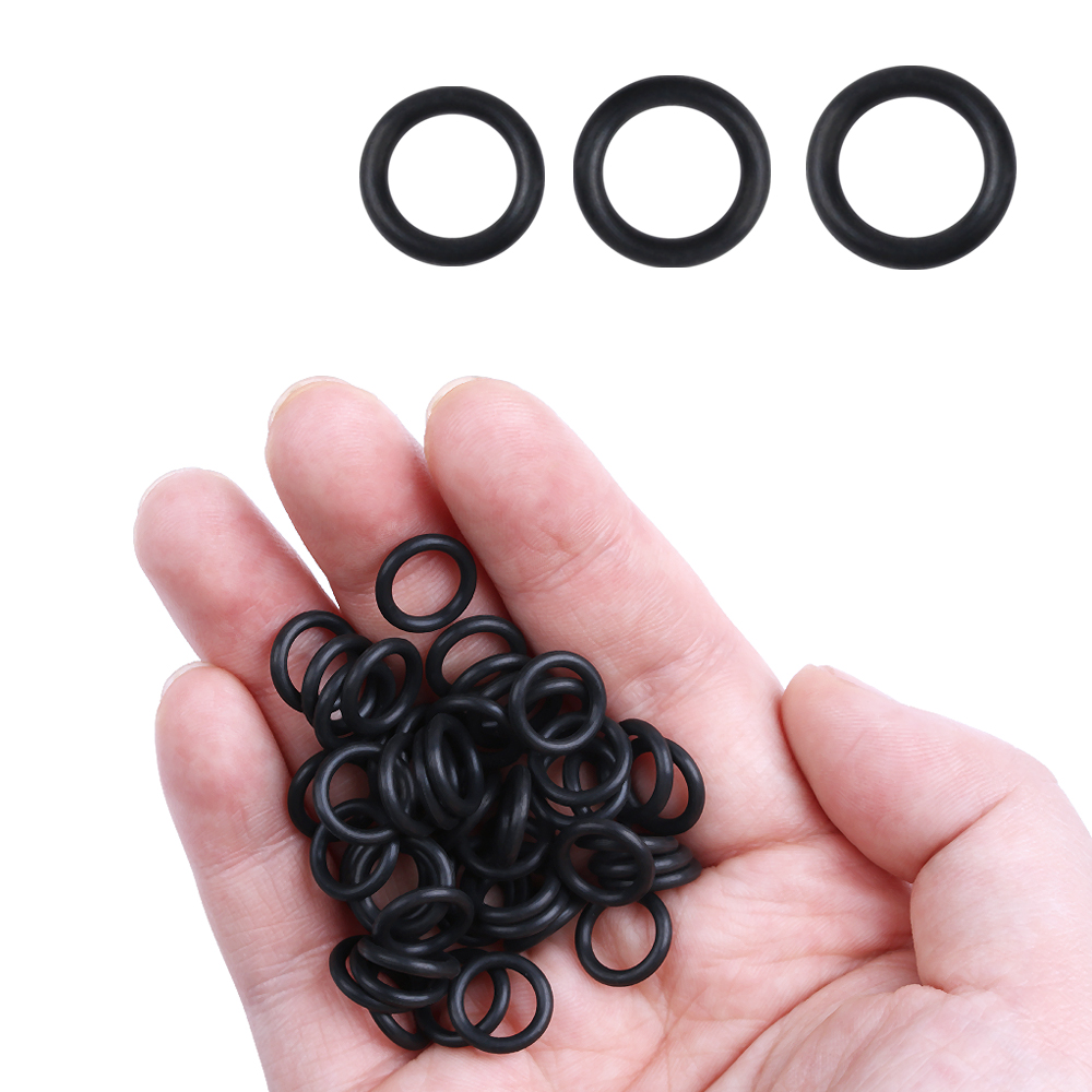 100 PCs Black Rubber O-Rings S - Bite Indicator avis et prix