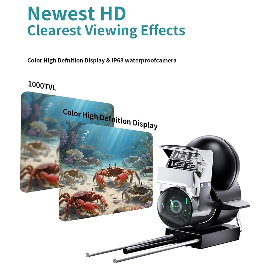 FOURQ Handheld 1080P 4.3'' LCD - Fish Finder Portable avis et prix