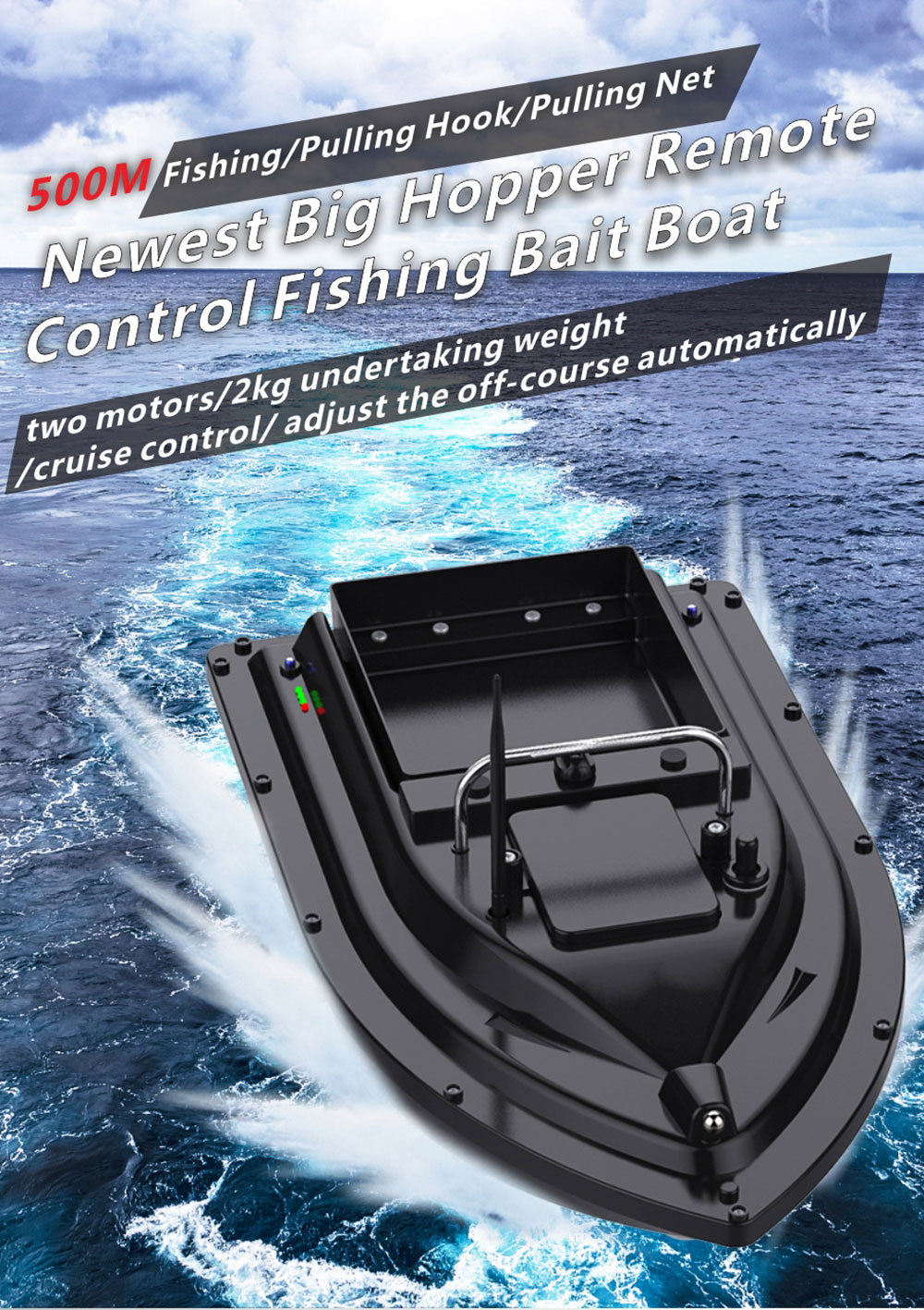 Bait Boat With GPS Positioning - Fishing Gps avis et prix