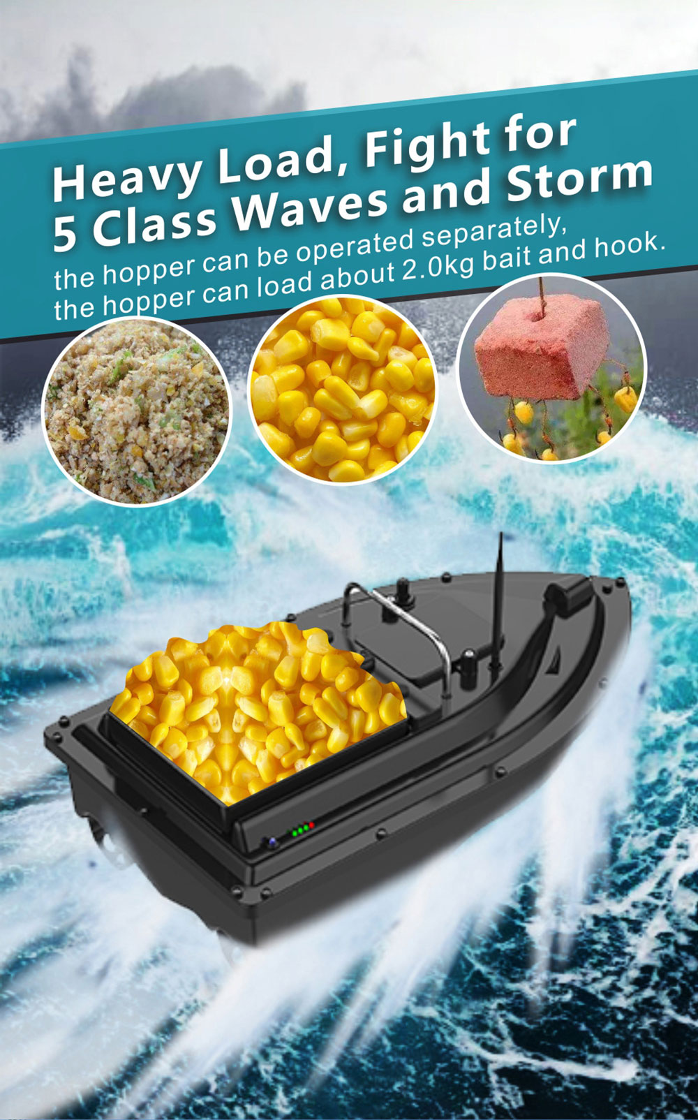 Bait Boat With GPS Positioning - Fishing Gps avis et prix