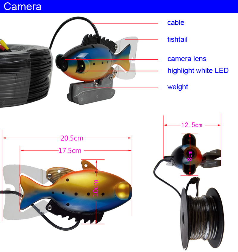SY801 Underwater Fishing Camer - Fishing Camera avis et prix