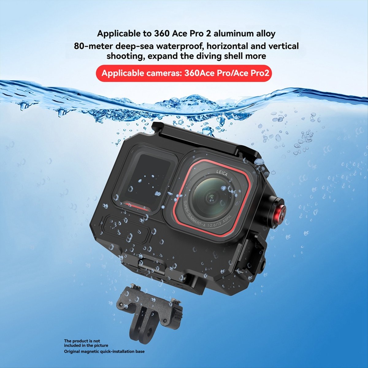M05K 263FT/80M Waterproof Case - Underwater Camera avis et prix
