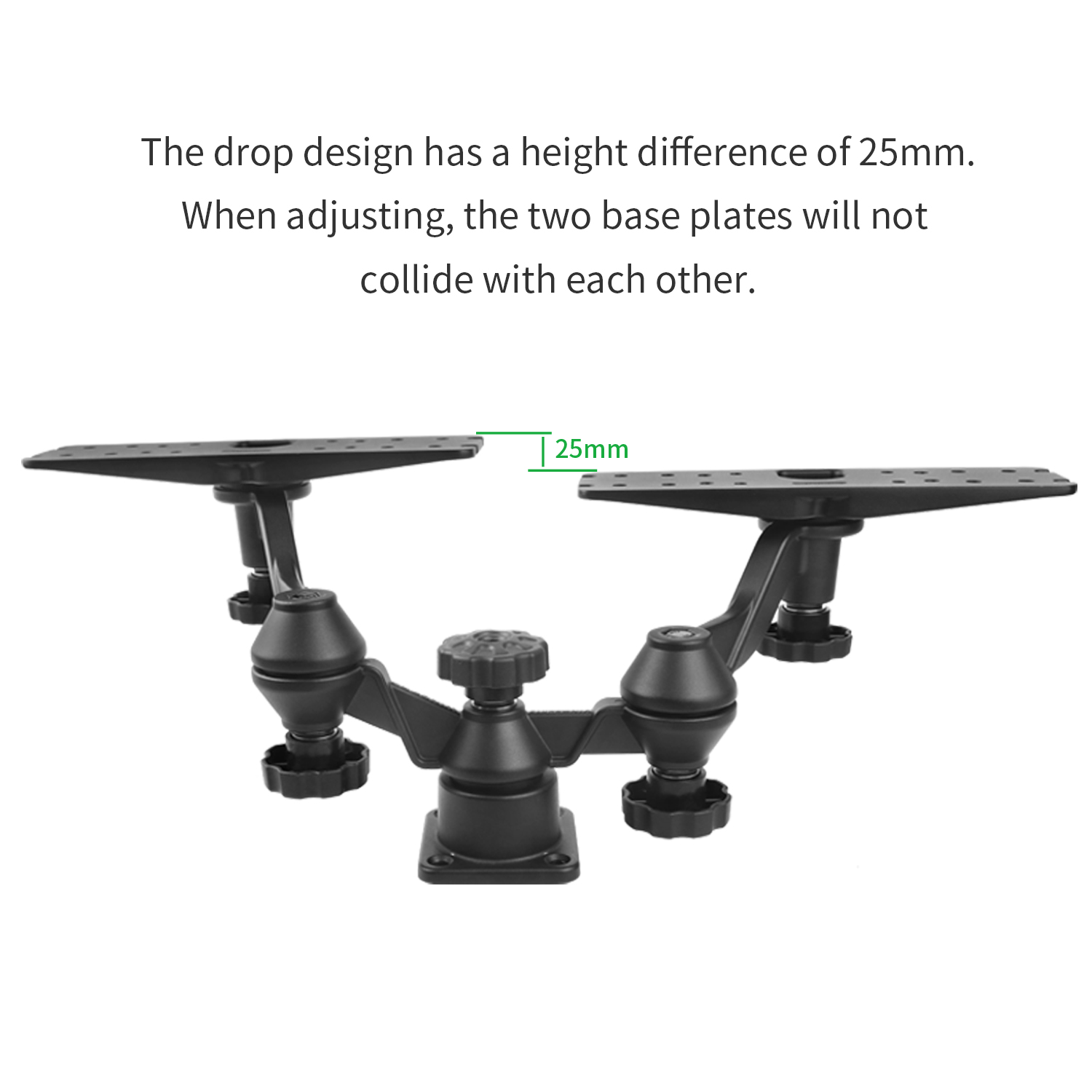 Horizontal boom dual-arm fishf - Fish Finder avis et prix