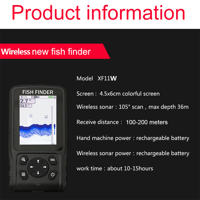 Portable Sonar Sensor Transduc - Fish Finder Transducer avis et prix