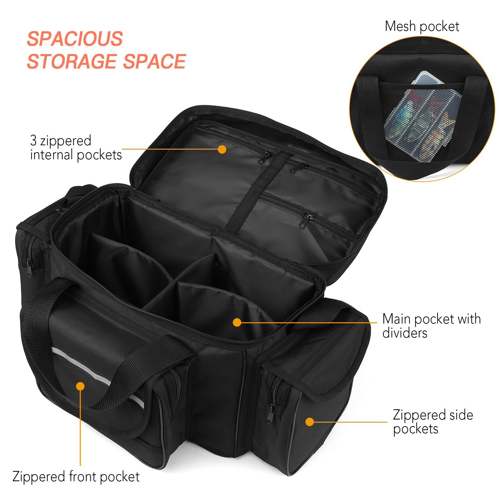 New Large Capacity Fishing Tac - Fish Finder Case avis et prix