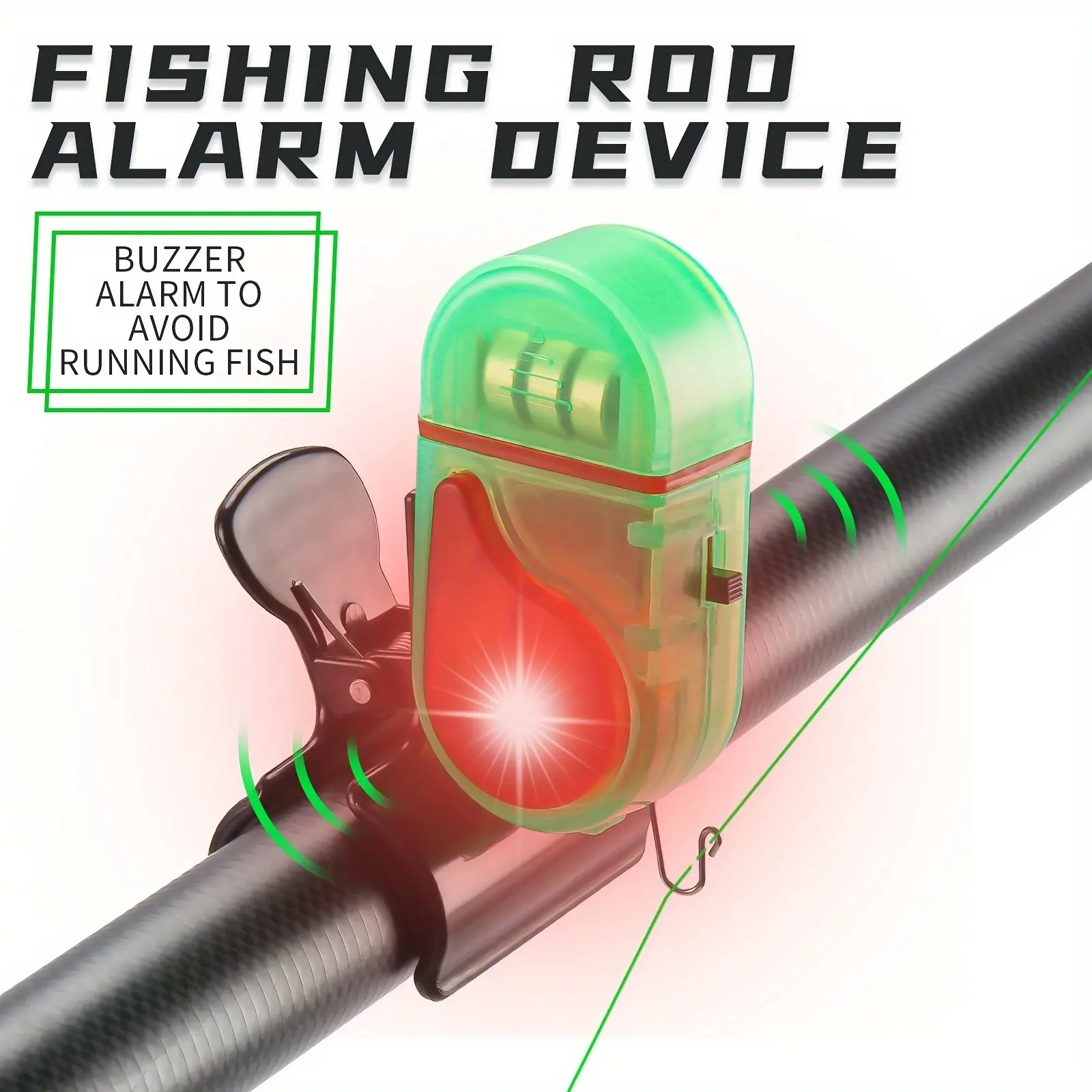 2PCS LED Fishing Bite Alarm, 2 - Fish Alarm avis et prix