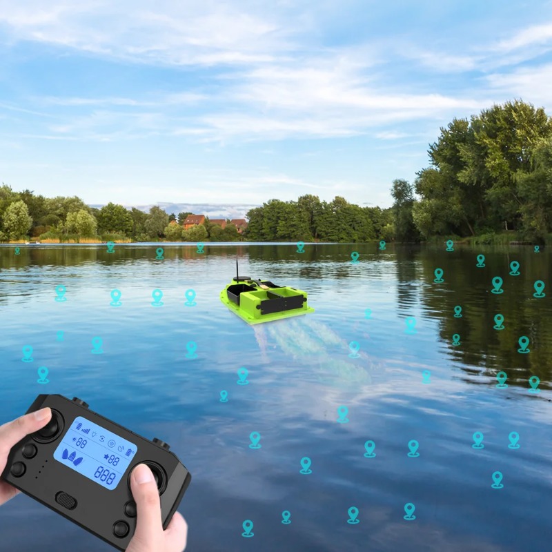 D19 GPS RC Bait Boat 600M 4 Ho - Fishing Gps avis et prix