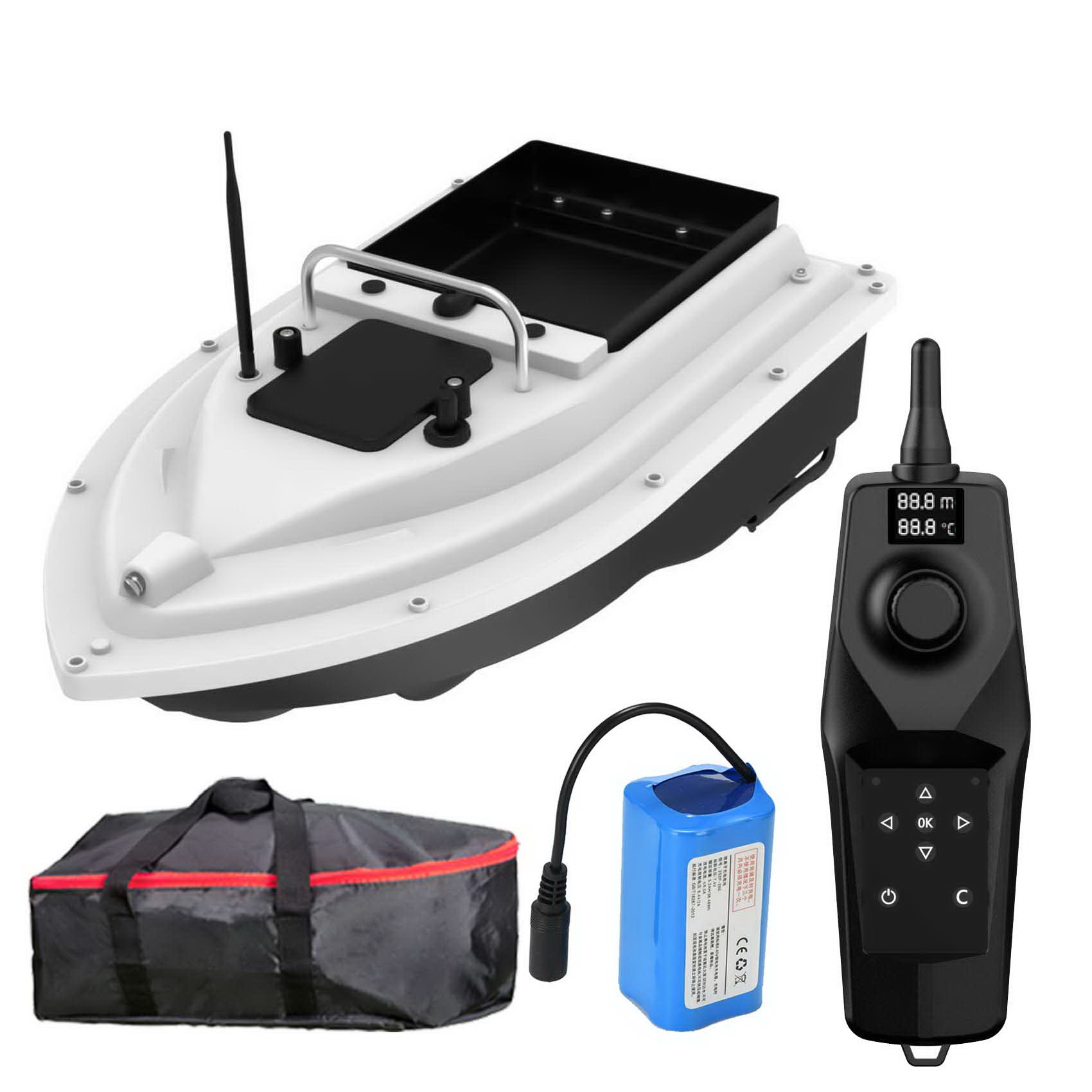 D36 RC Fishing Bait Boat with  - Fishing Depth Finder avis et prix