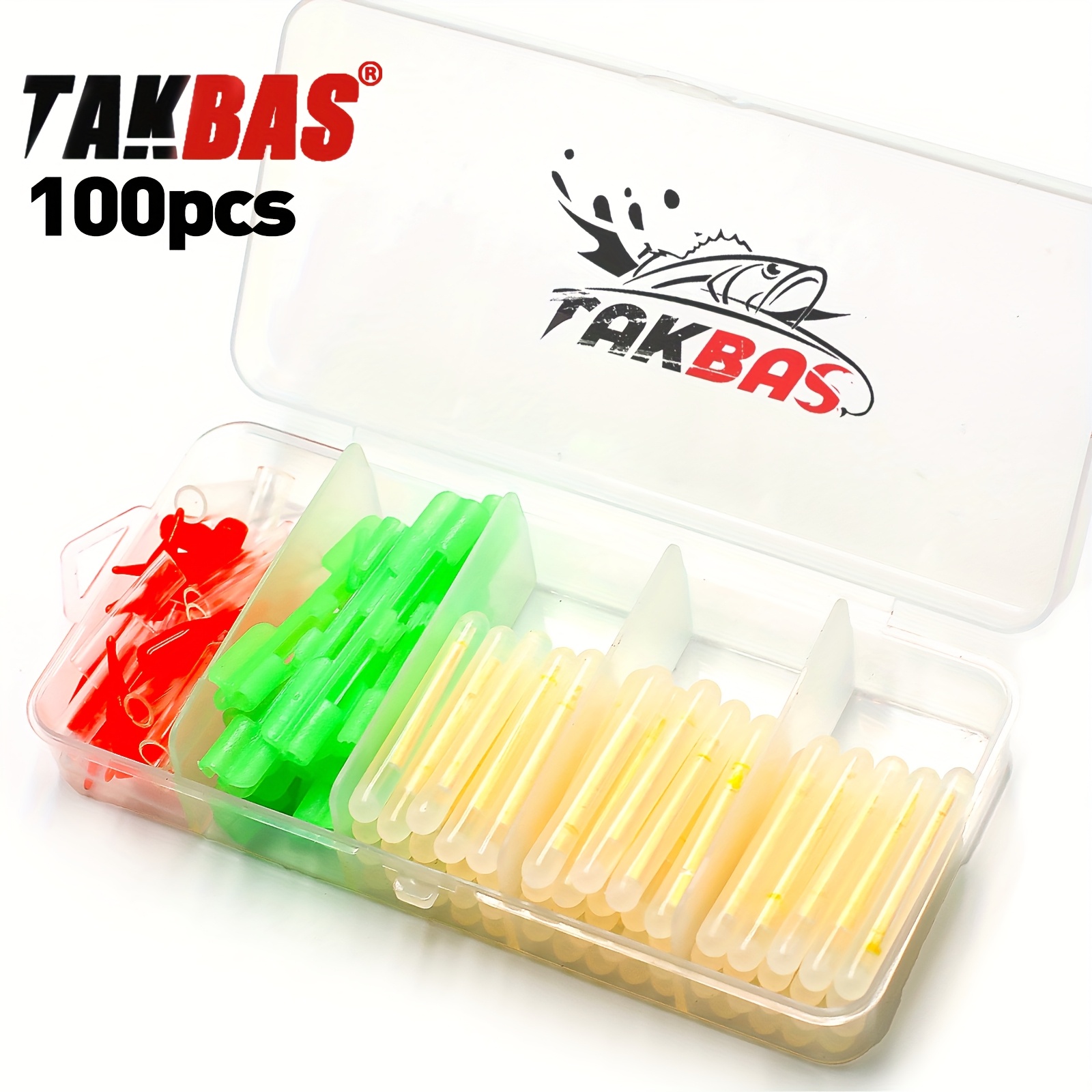 100PCS Fishing Glow Sticks Set - Fish Alarm avis et prix